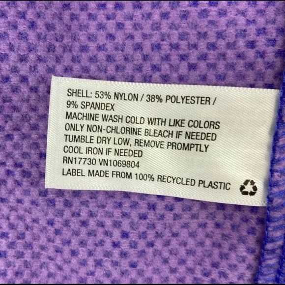 Girl’s Purple Fleece Hooded Jacket—2 sizes - Picture 9 of 9